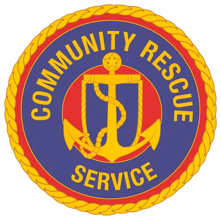 Community Rescue Service crest