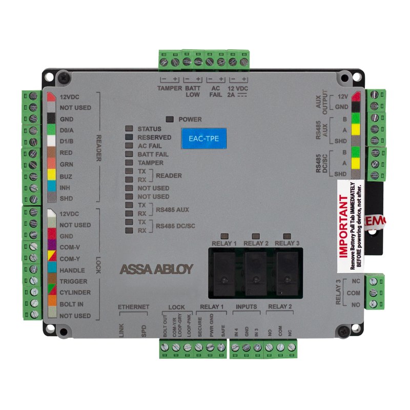 ASSA ABLOY distributed controller with electric lock support